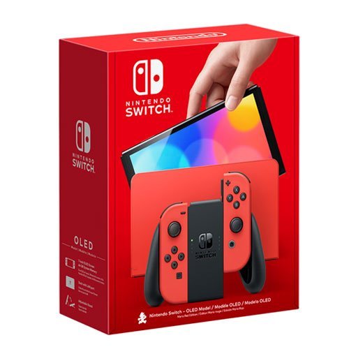 Nintendo Switch OLED Mario Red Edition - Ve-Tech Wireless
