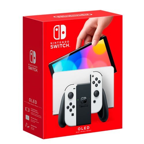 Nintendo Switch - OLED White - Ve-Tech Wireless