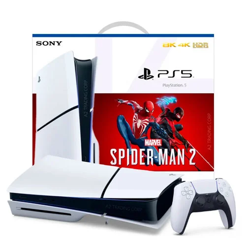 Playstation 5 SLIM - Edition Marvel Spider-Man 2 - Ve-Tech Wireless